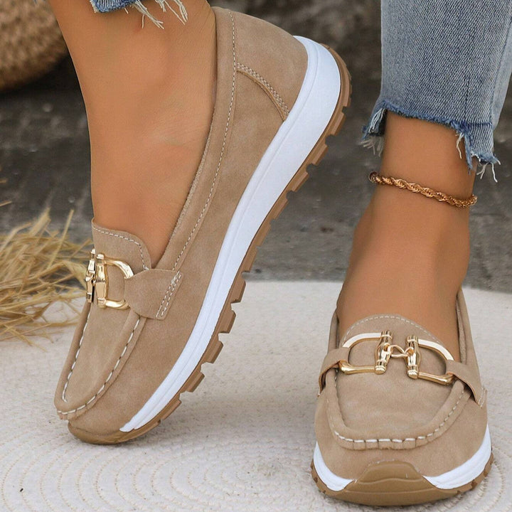 JANKA | Ploché mokasíny s přezkou