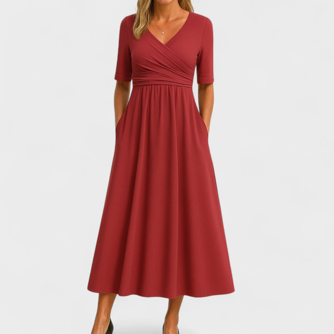 Joanna | Elegantní midi šaty