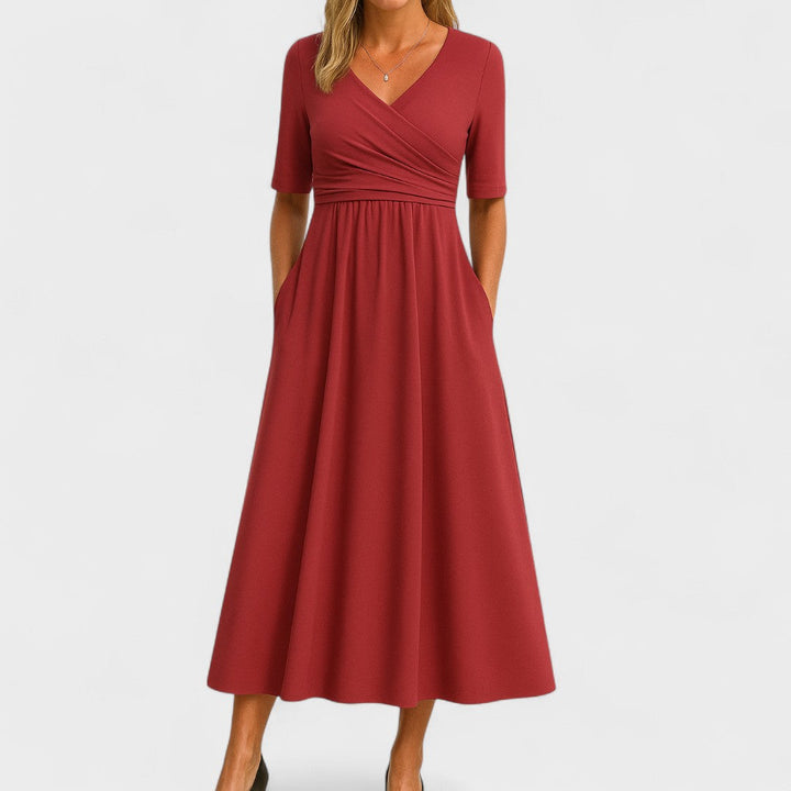 Joanna | Elegantní midi šaty