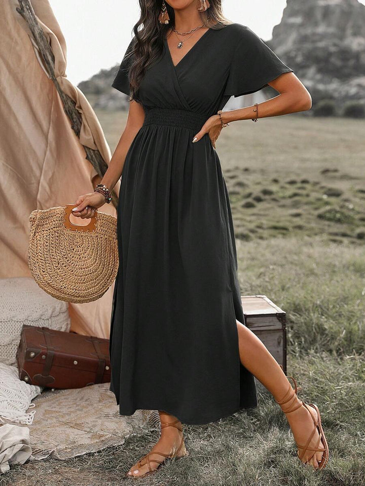Odette | Elegantní Maxi Šaty s Rozparkem