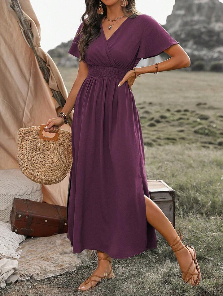 Odette | Elegantní Maxi Šaty s Rozparkem