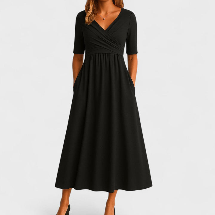 Joanna | Elegantní midi šaty