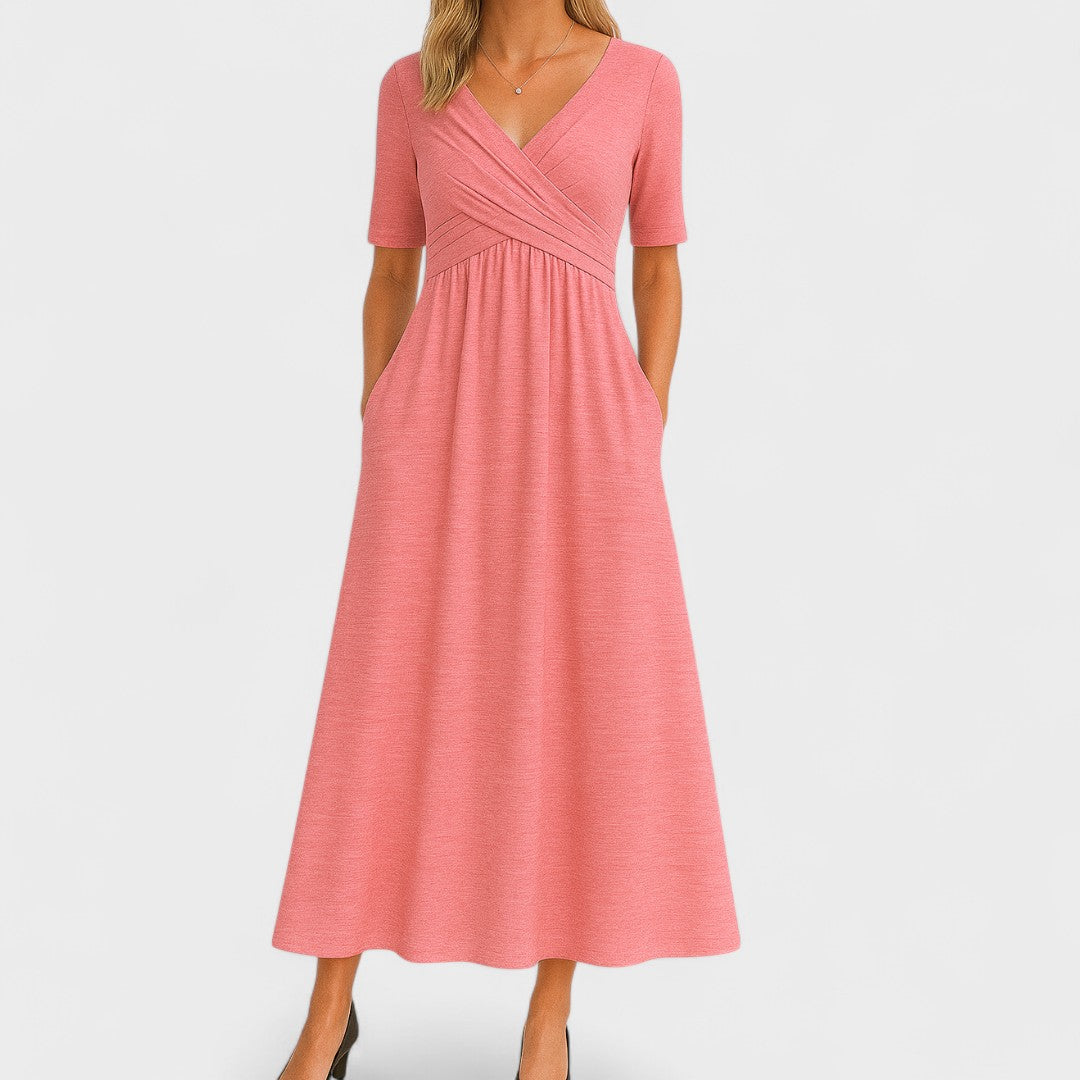 Joanna | Elegantní midi šaty