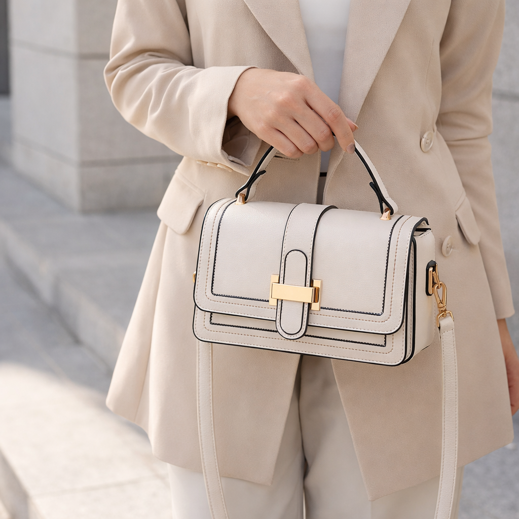 Luna Cascais - Elegantní Kožená Taška