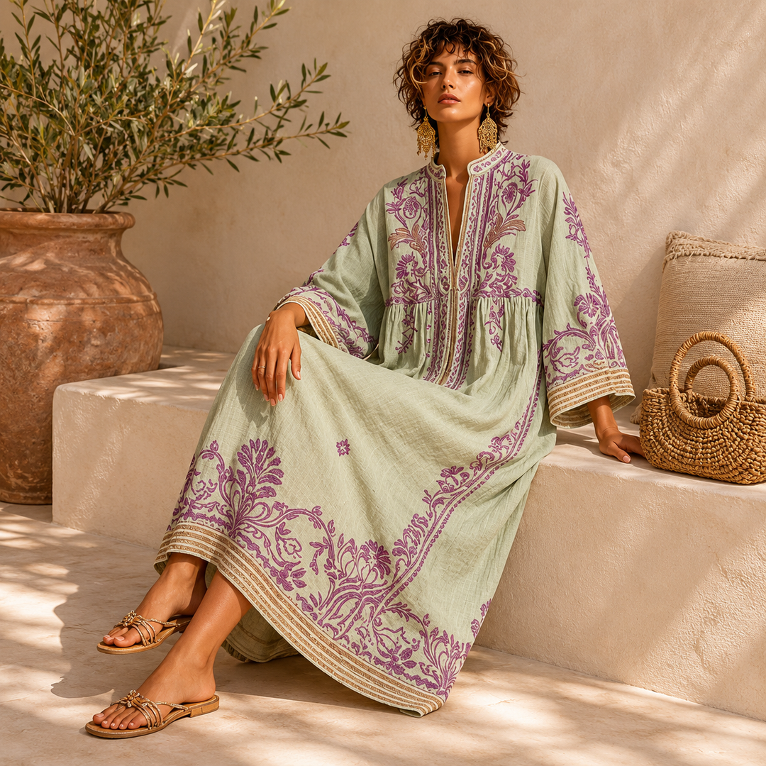 KALINA | Vyšívané boho šaty
