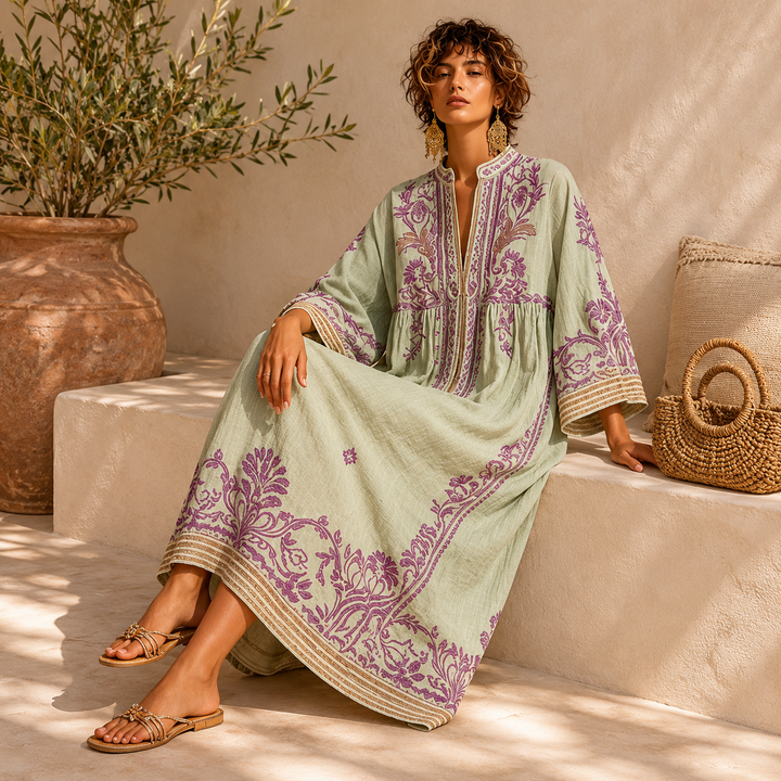 KALINA | Vyšívané boho šaty