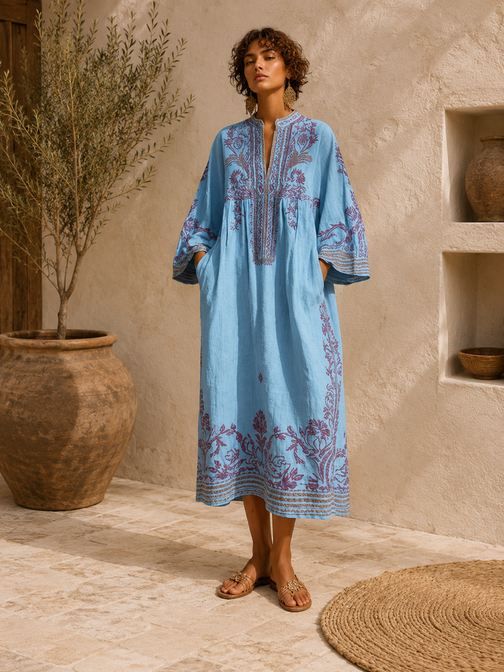 KALINA | Vyšívané boho šaty