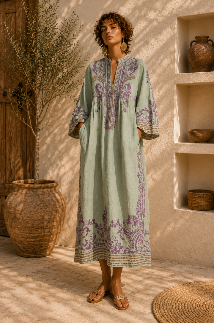 KALINA | Vyšívané boho šaty