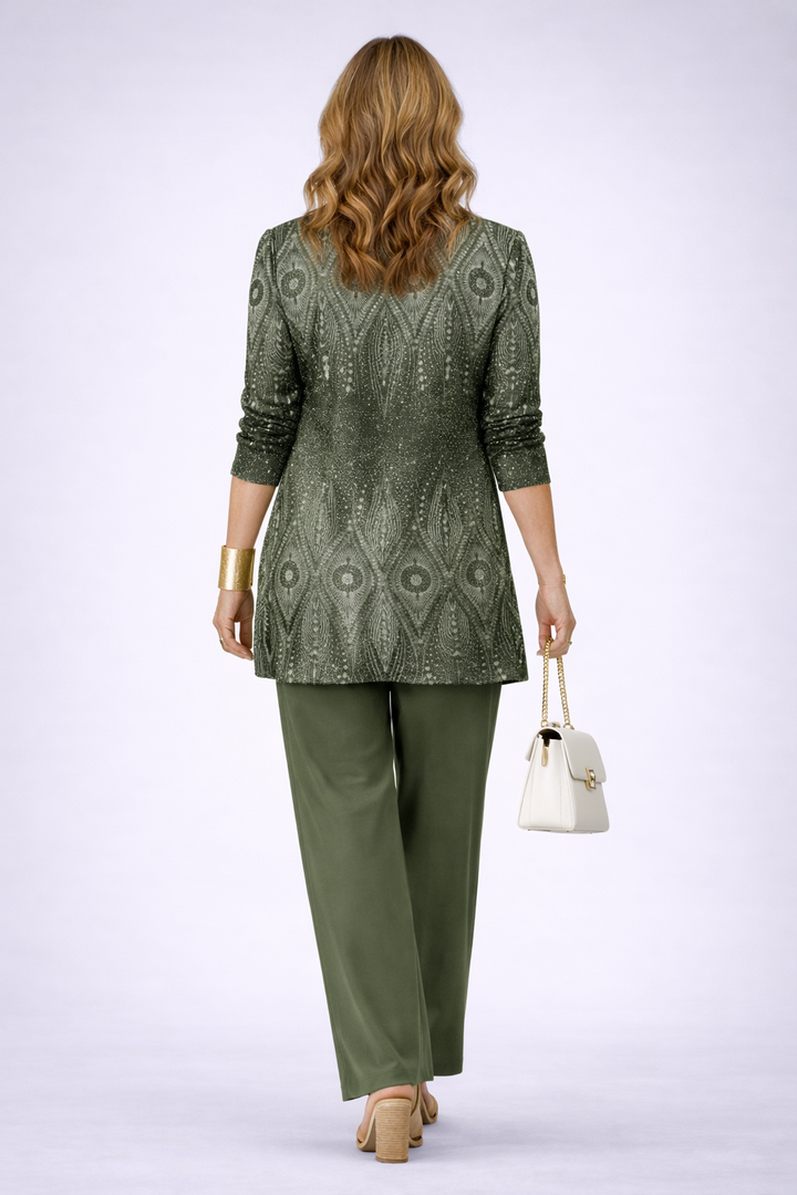 Hortense | 3-dílná Zelená Emerald Sada