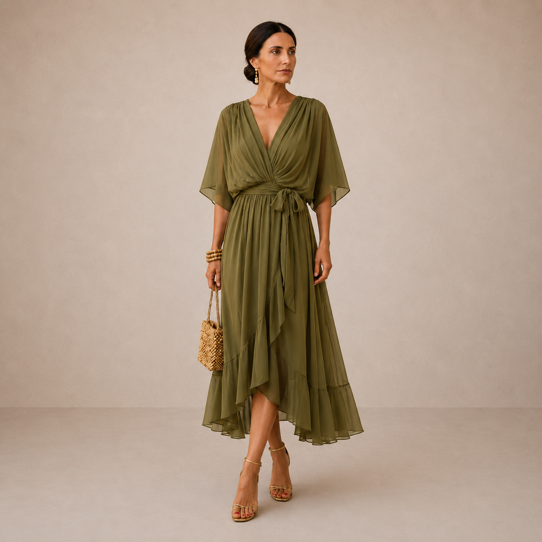 MELINDA | Midi šaty
