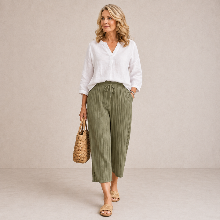 KAMILLA | Elegantní, široké kalhoty