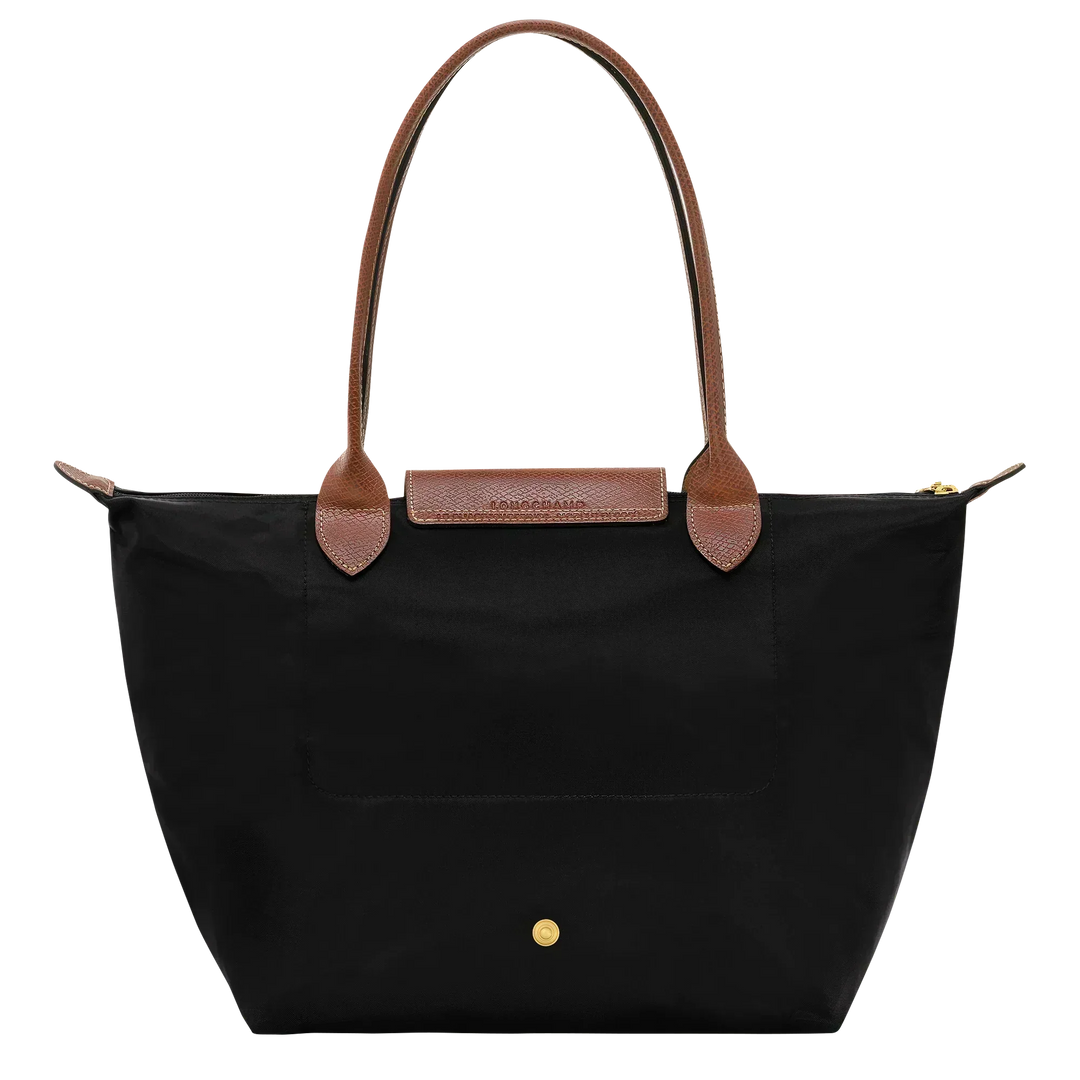 Longchamp - Střední Le Pliage Tote, Černá