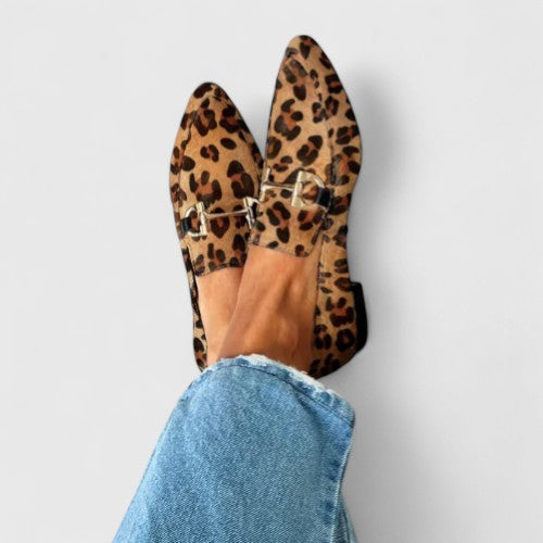 DALMA | Mokasiny s leopardím vzorem
