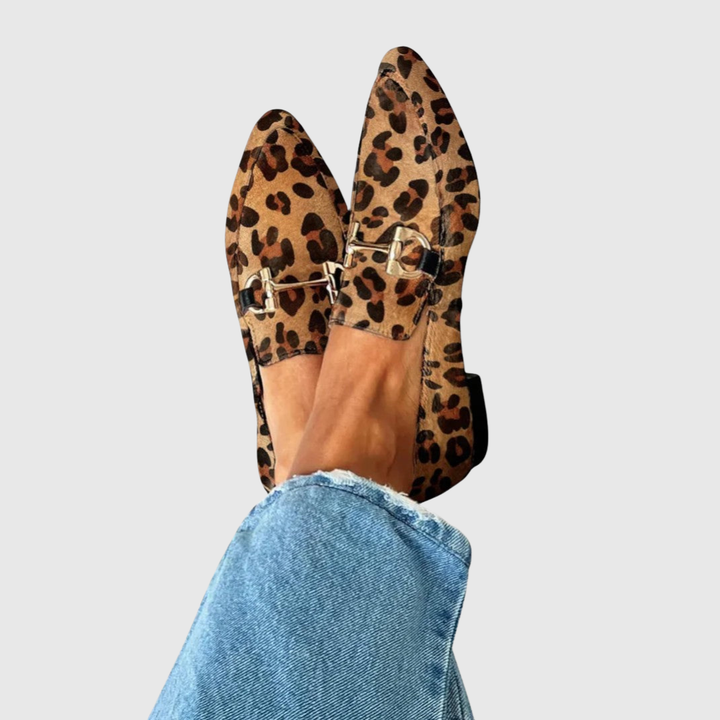 DALMA | Mokasiny s leopardím vzorem