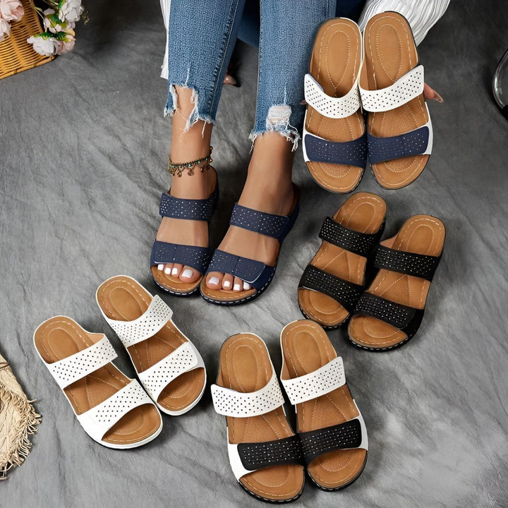 Lóra – elegantní ortopedické sandály s vynikajícím polstrováním