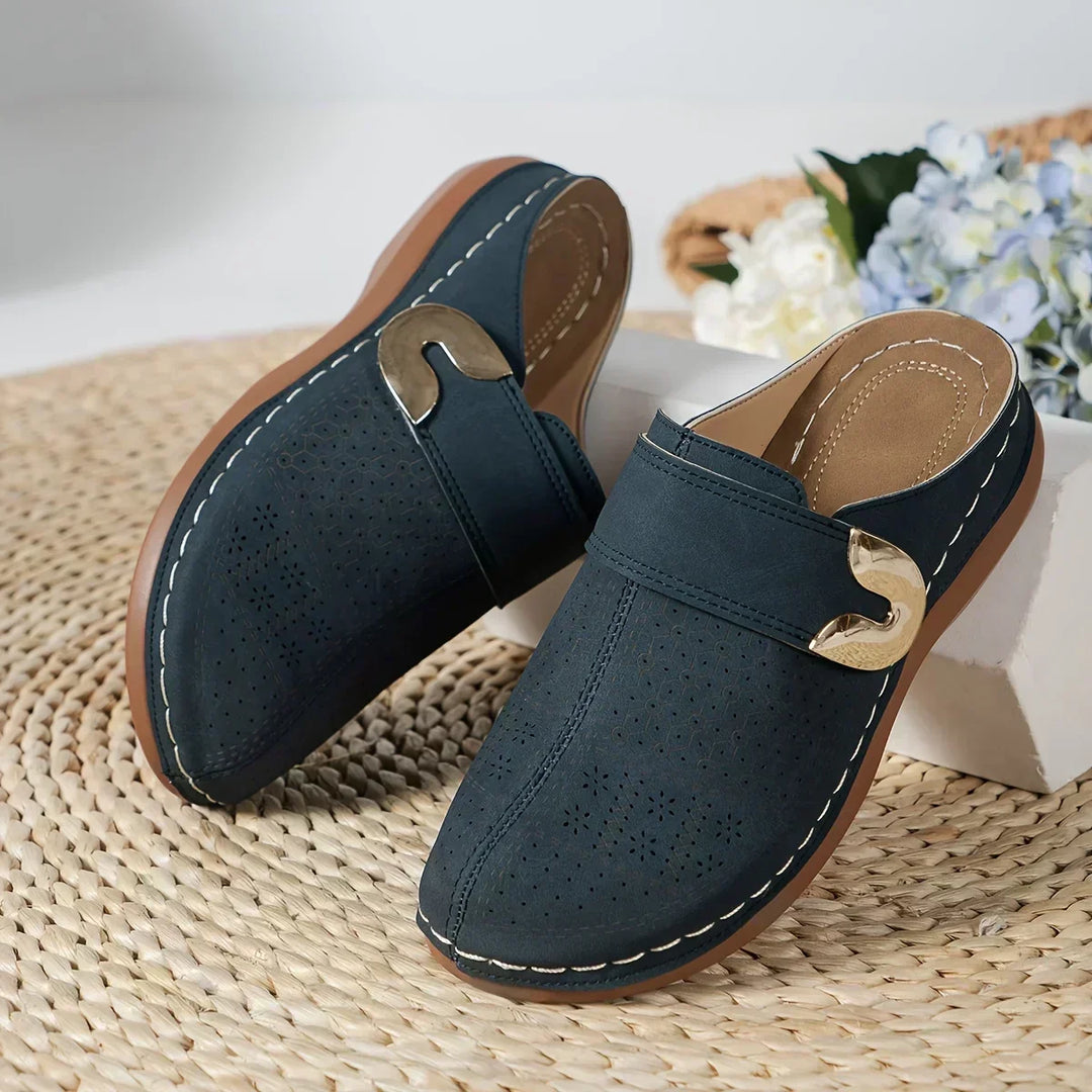Marcella – elegantní ortopedické klínové sandály