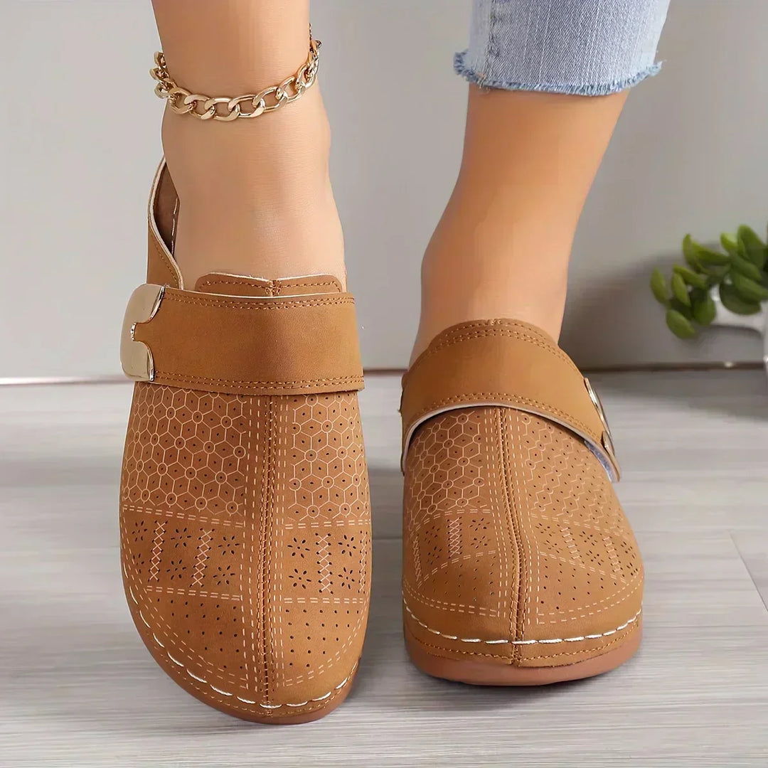 Marcella – elegantní ortopedické klínové sandály