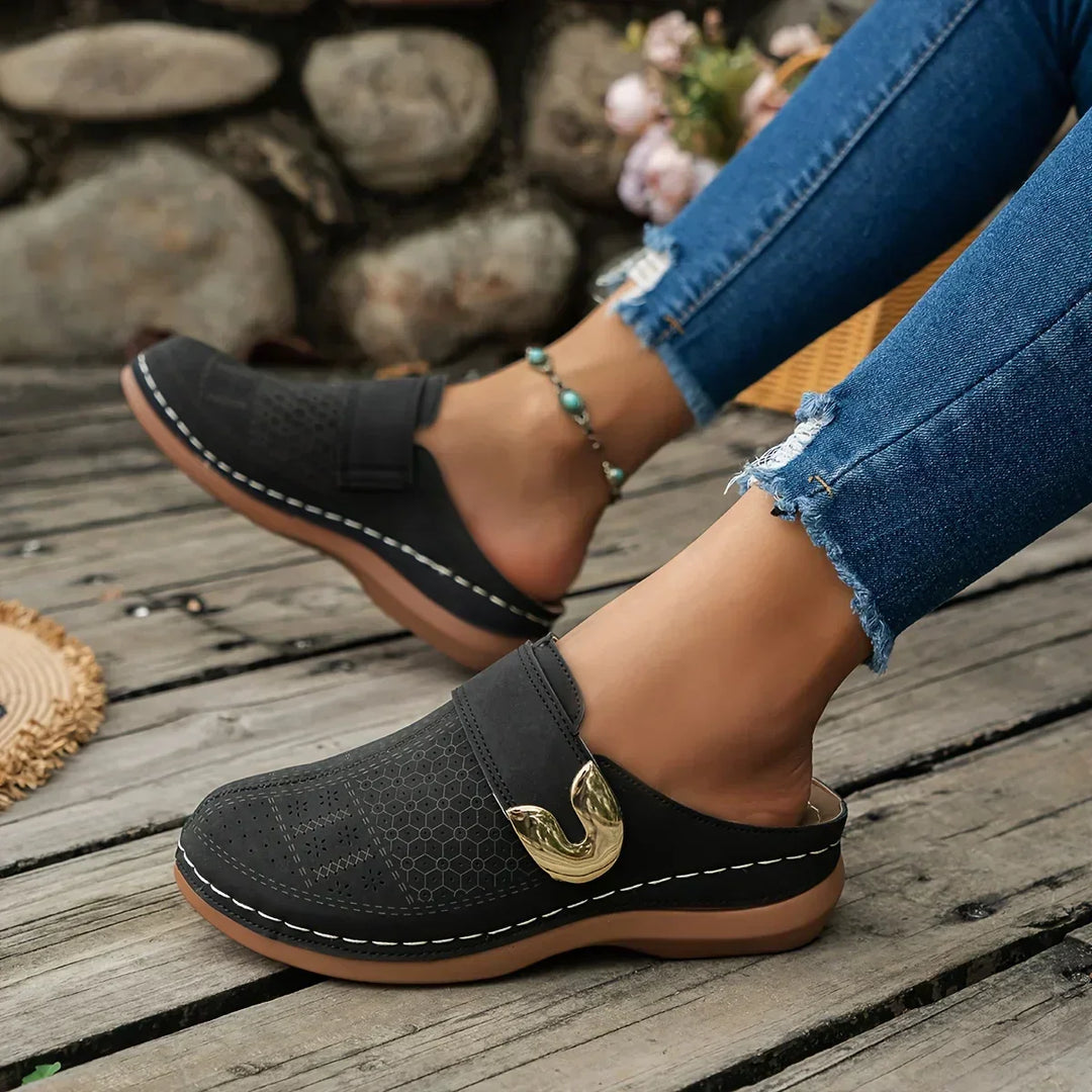 Marcella – elegantní ortopedické klínové sandály