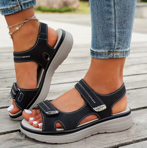 TERESA | Každodenní sandály na suchý zip