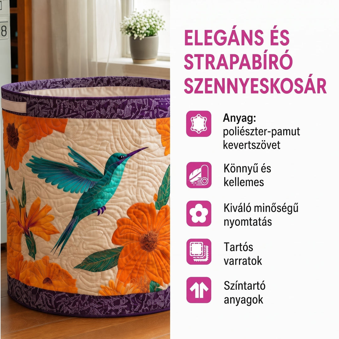 Prošívaný koš na prádlo – Scény z každodenního života