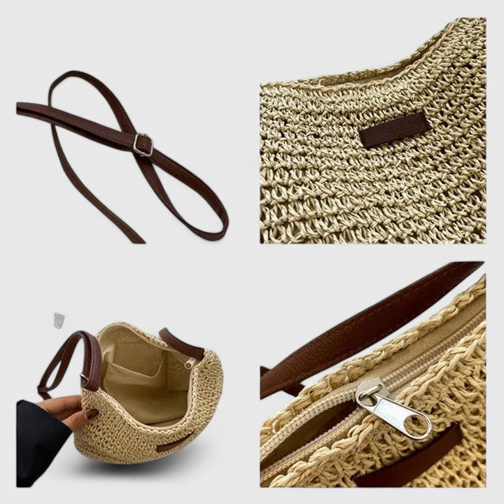 Rouje - Elegantní Křížový Popruh Taška pro Každodenní Použití