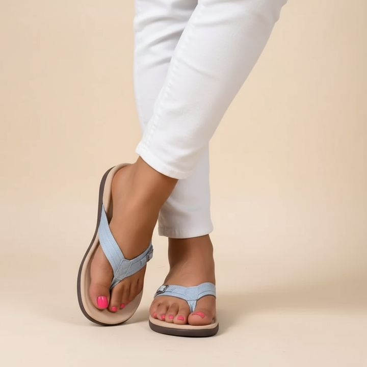 Zita – lehké ortopedické sandály ve stylu flip-flop